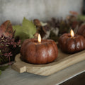 3.5 Bronze 3d Flameless Pumpkin Candle 6~hour timer