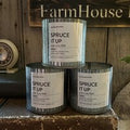 Spruce It Up Wood Wick 10 oz. Soy Candle~